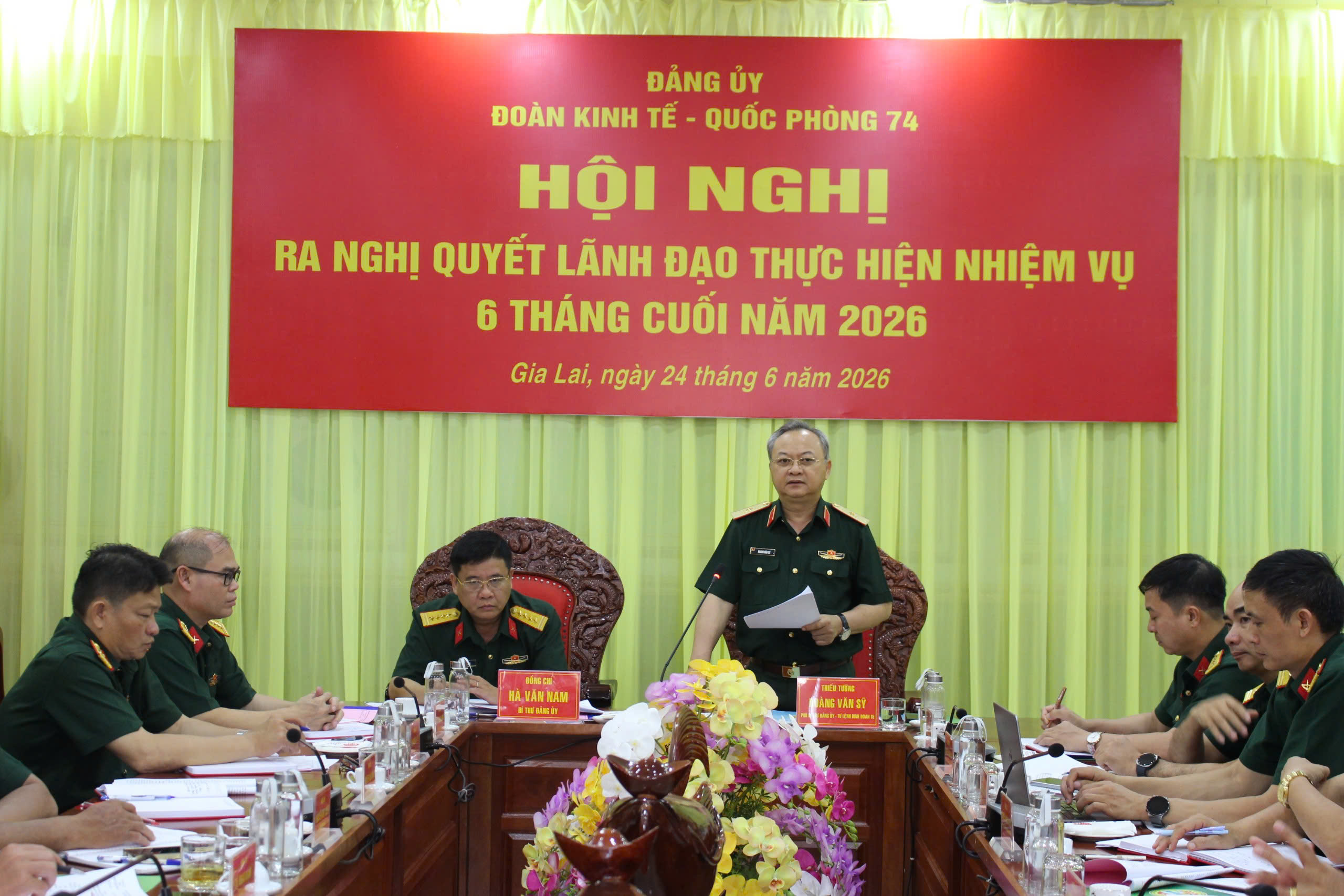 Đoàn KT-QP 74 nâng cao hiệu quả quản lý, sản xuất và chăm lo đời sống người lao động