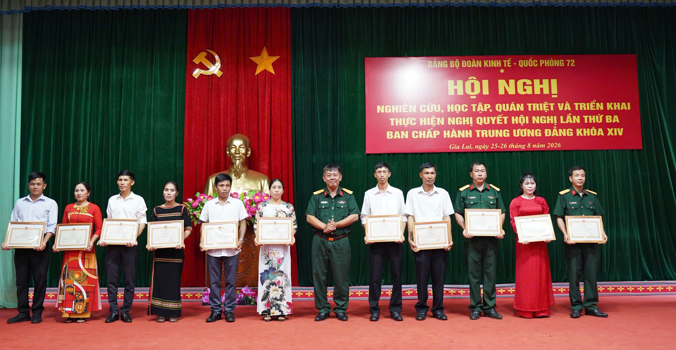 Đoàn KT-QP 72: Đưa nghị quyết vào thực tiễn, tạo động lực thi đua, chăm lo người lao động