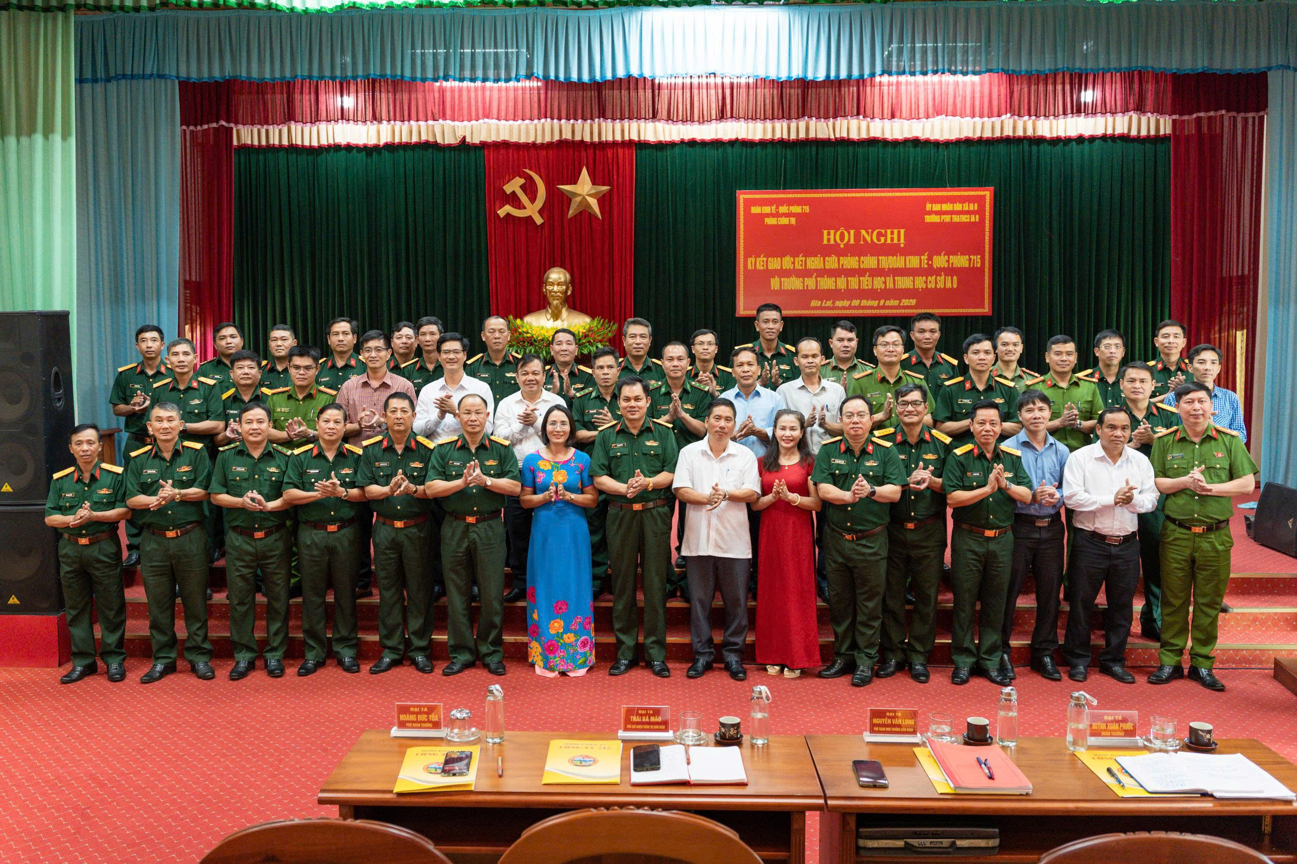 Đoàn KT-QP 715 tăng cường phối hợp thực hiện nhiệm vụ trên địa bàn biên giới