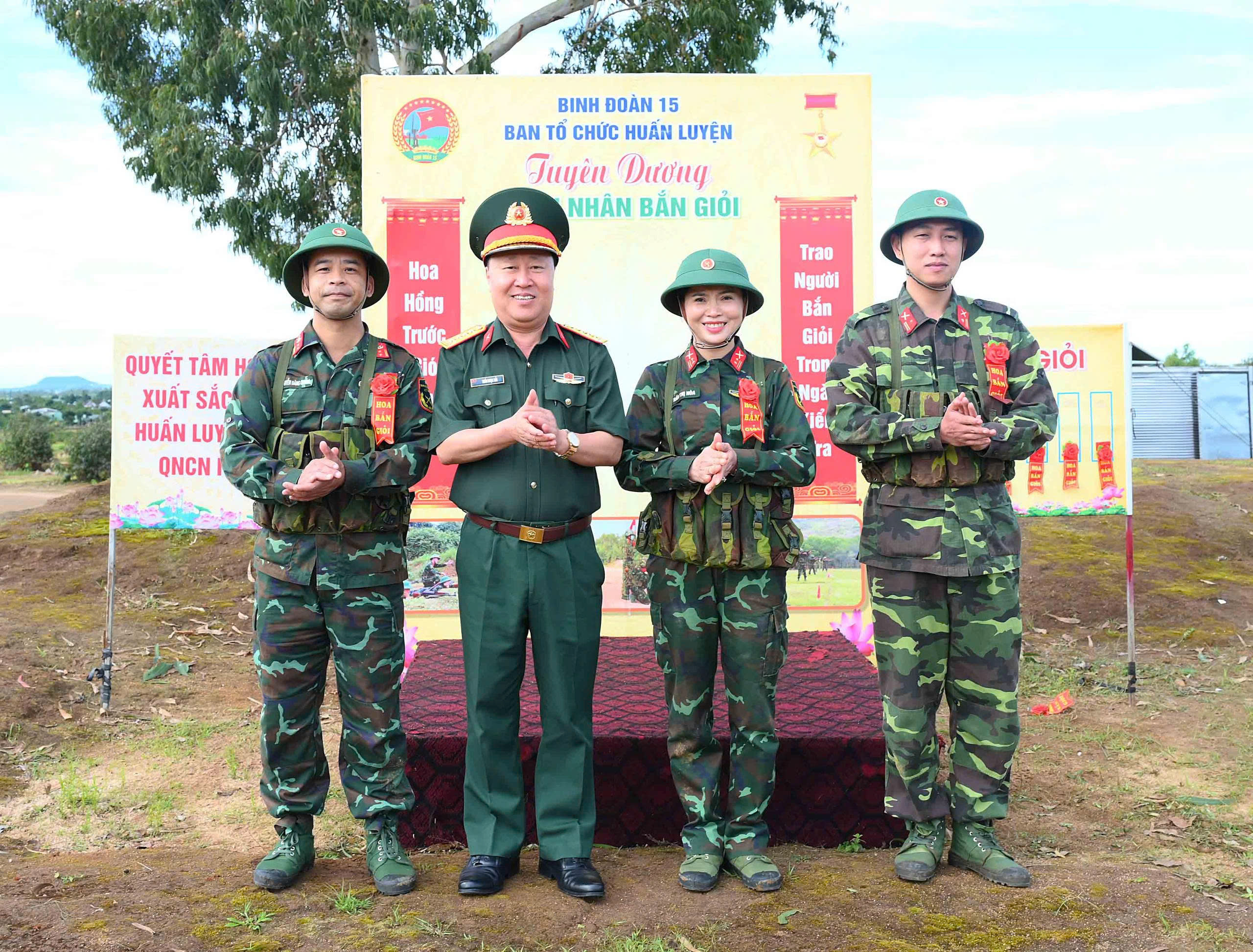 Binh đoàn 15 hoàn thành huấn luyện sĩ quan, quân nhân chuyên nghiệp đợt 1 năm 2026