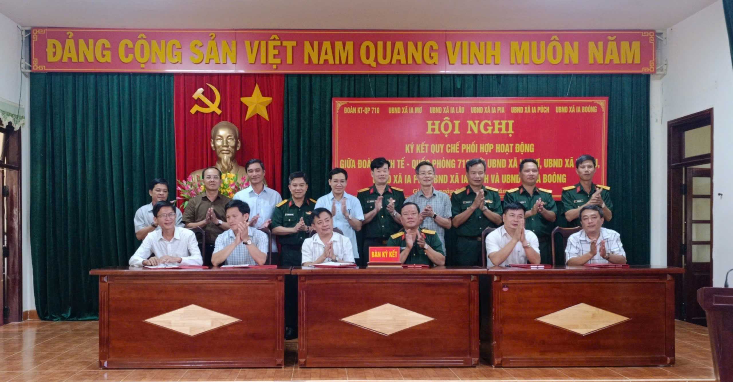 Đoàn KT-QP 710: Gắn kết với địa phương, chăm lo người lao động