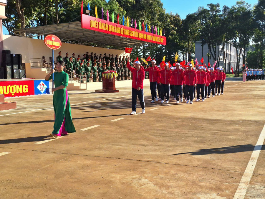 Binh đoàn 15 khai mạc Hội thao thể dục thể thao quốc phòng năm 2024