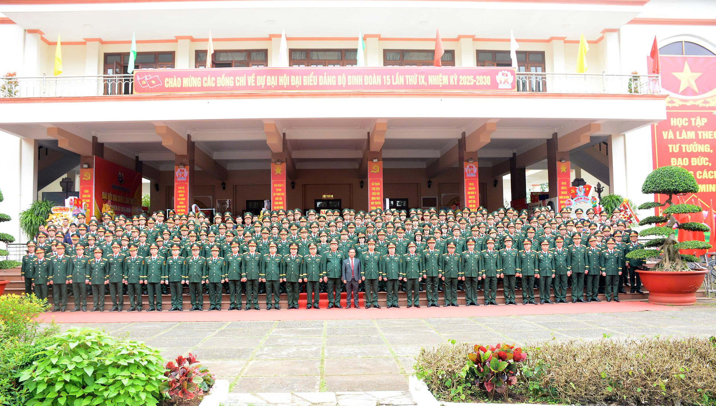 Đảng bộ Binh đoàn 15 tổ chức thành công Đại hội đại biểu lần thứ IX, nhiệm kỳ 2025-2030