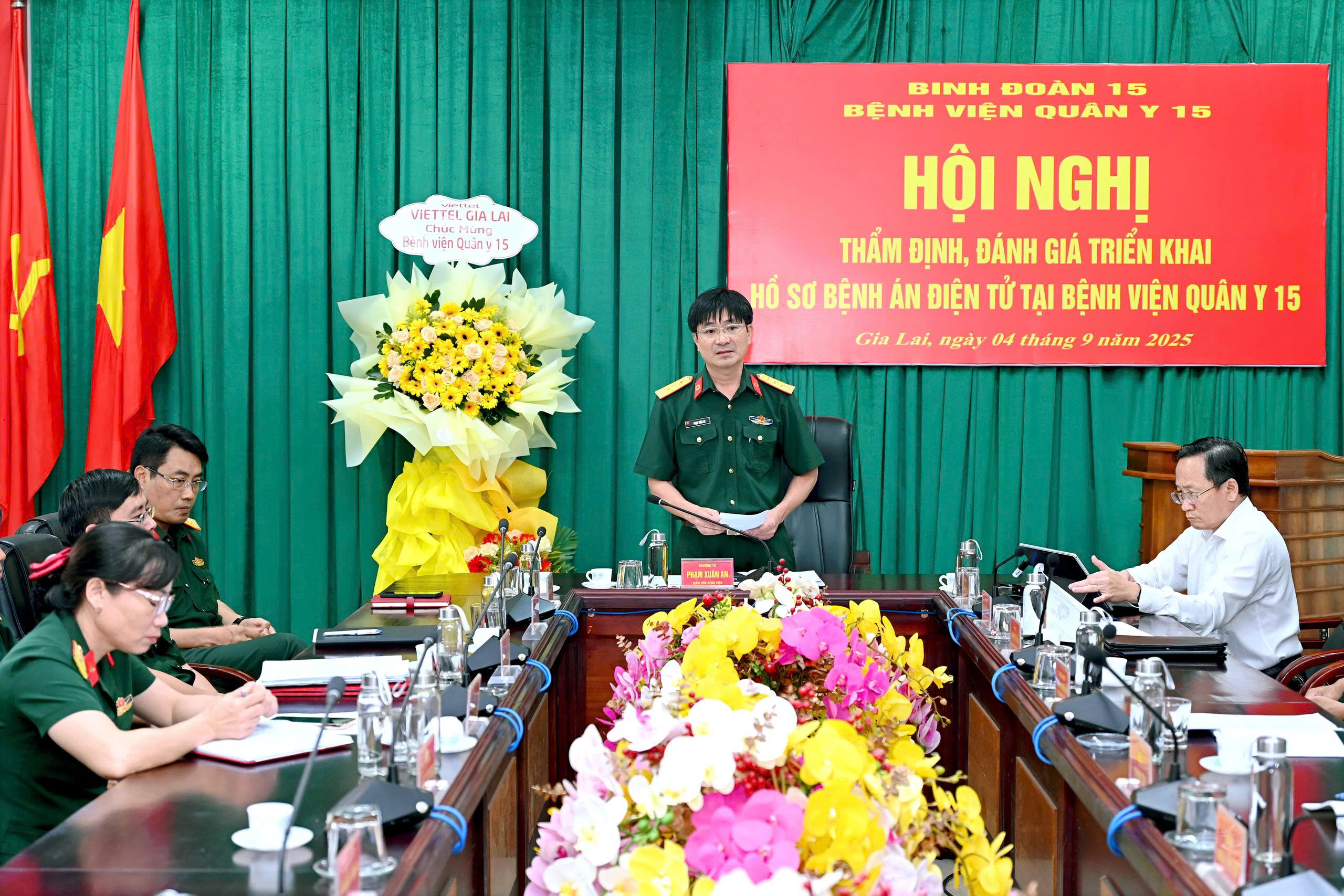 Bệnh viện Quân y 15 thẩm định triển khai hồ sơ bệnh án điện tử