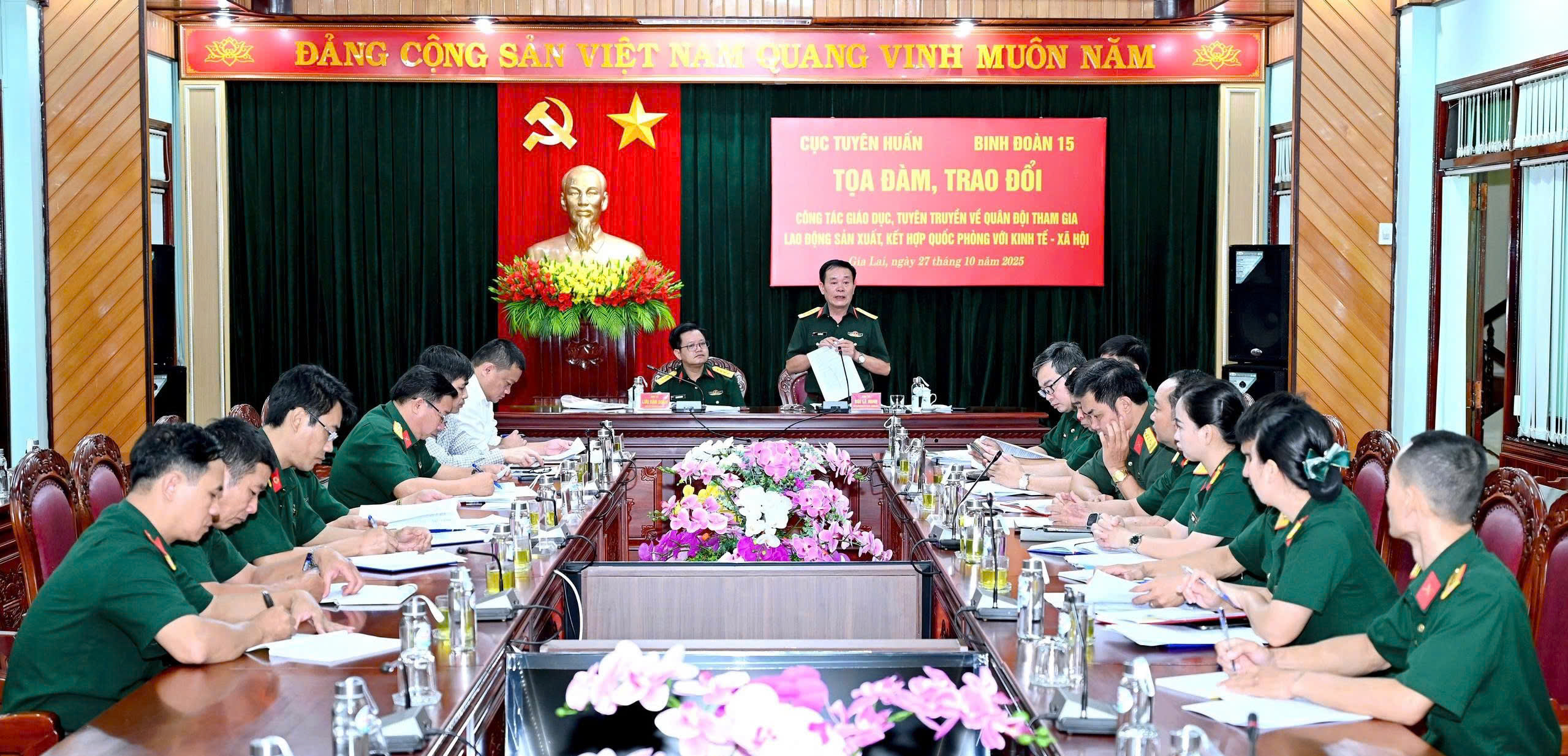 Tọa đàm góp ý xây dựng Đề án 6441 về Giáo dục, tuyên truyền nâng cao nhận thức về Quân đội tham gia lao động sản xuất, kết hợp quốc phòng với kinh tế