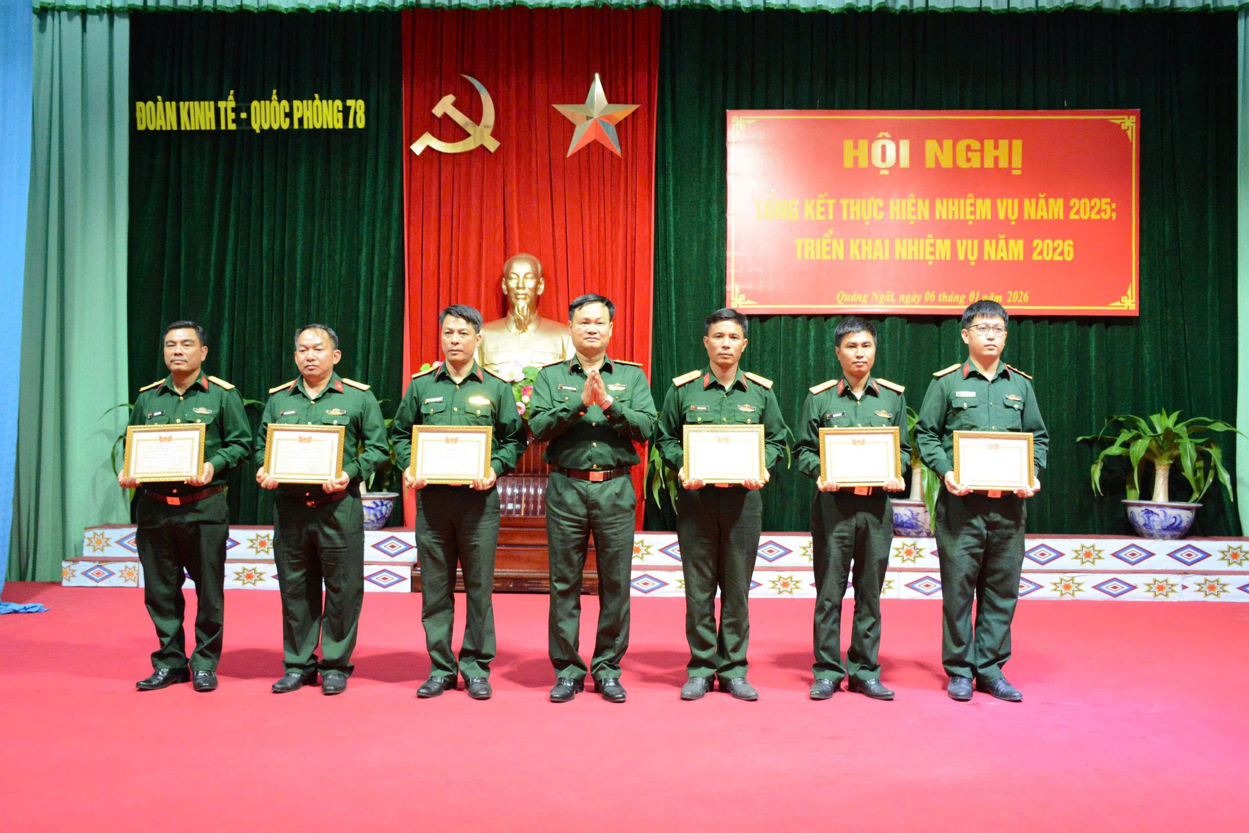 Đoàn Kinh tế - Quốc phòng 78 tổng kết nhiệm vụ năm 2025 và triển khai  nhiệm vụ năm 2026