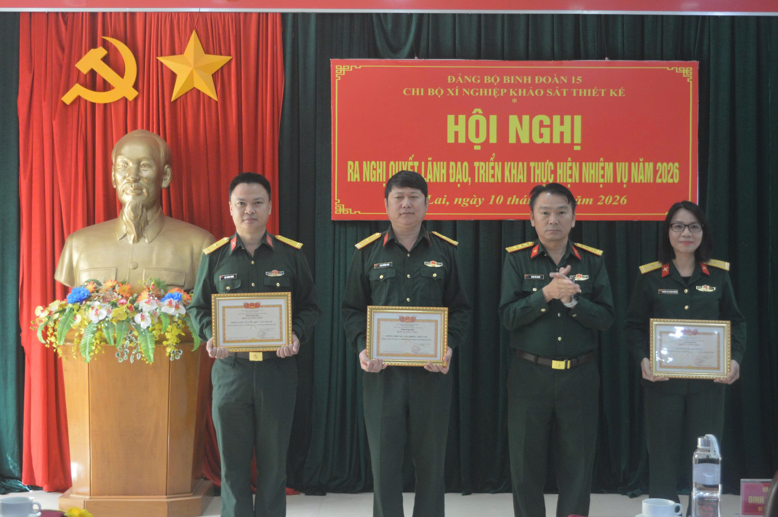 Xí nghiệp Khảo sát, Thiết kế: Xây dựng đơn vị kỹ thuật vững mạnh, đáp ứng yêu cầu nhiệm vụ trong tình hình mới