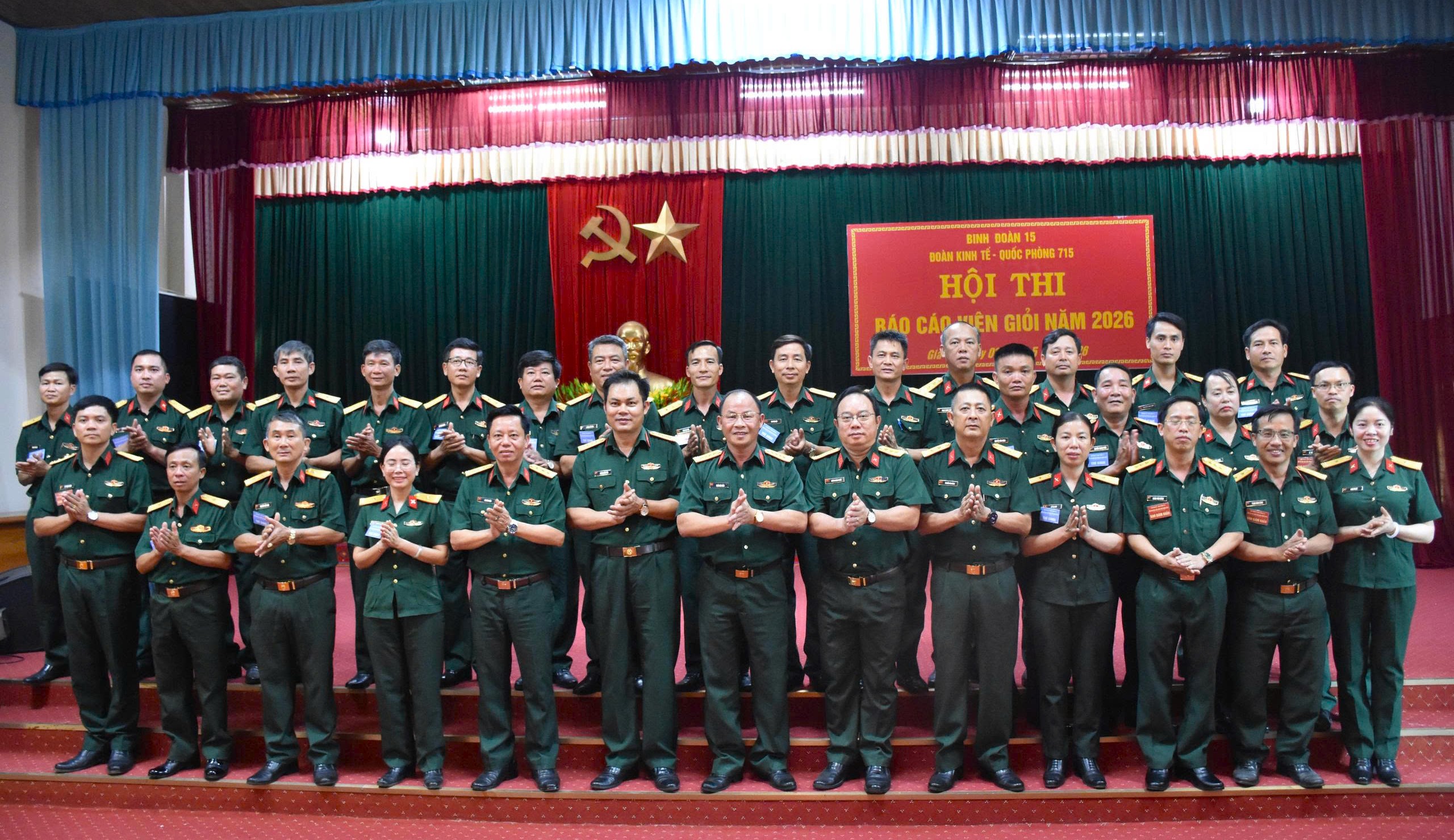 Đoàn KT-QP 715 nâng cao chất lượng đội ngũ báo cáo viên qua Hội thi năm 2026