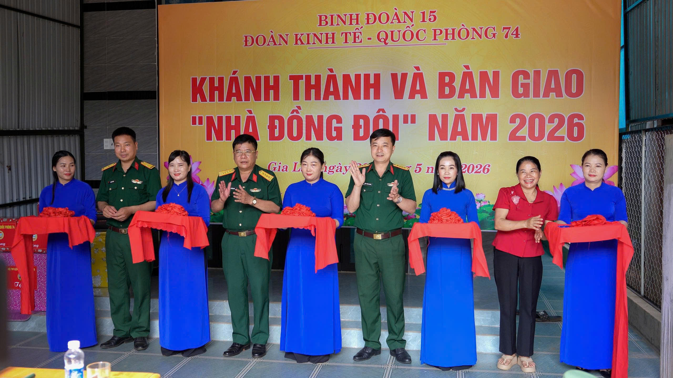 Đoàn KT-QP 74 bàn giao “Nhà Đồng đội” tặng người lao động có hoàn cảnh khó khăn