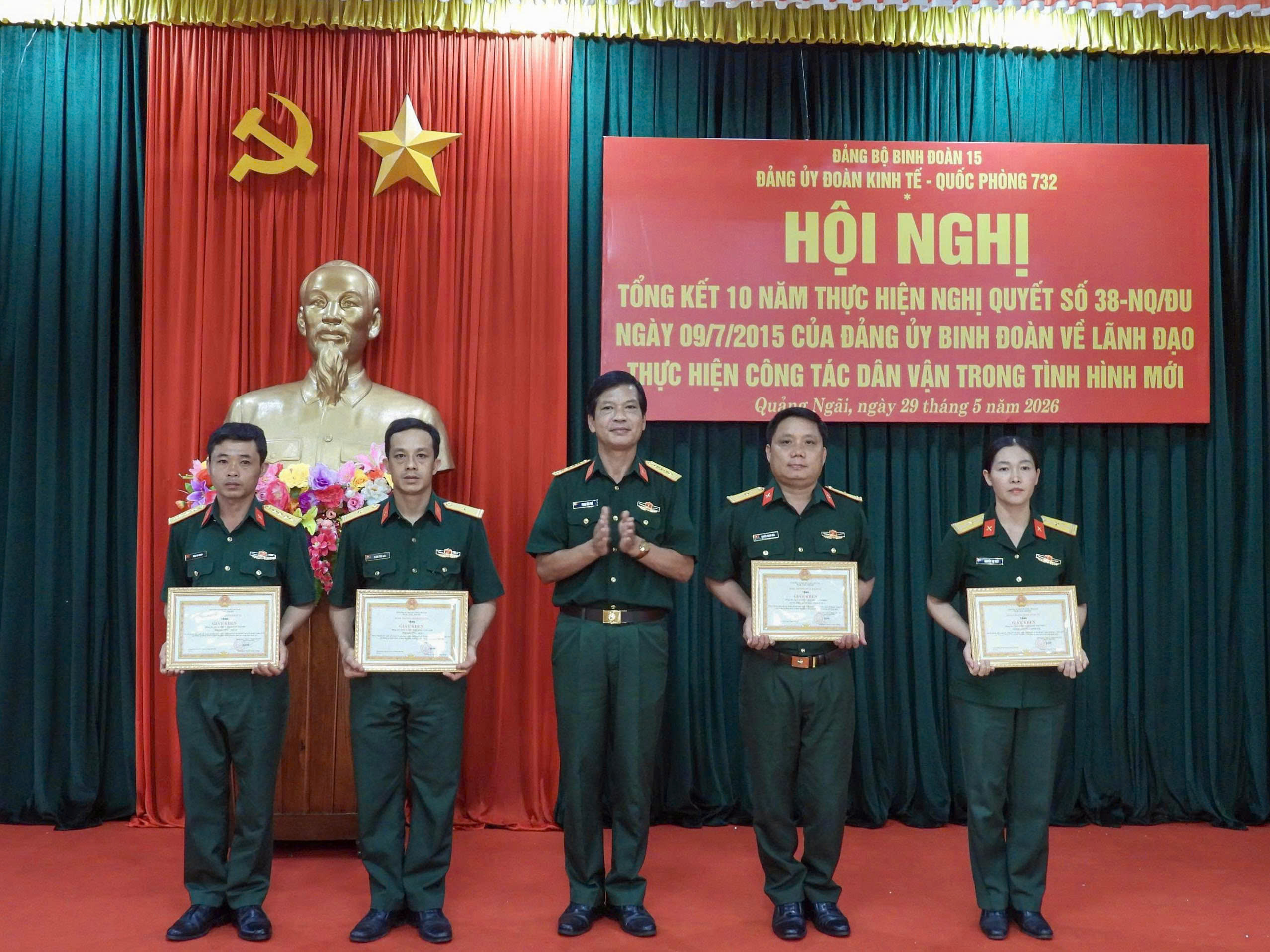 Đoàn KT-QP 732: Phát huy hiệu quả công tác dân vận, xây dựng thế trận lòng dân vững chắc