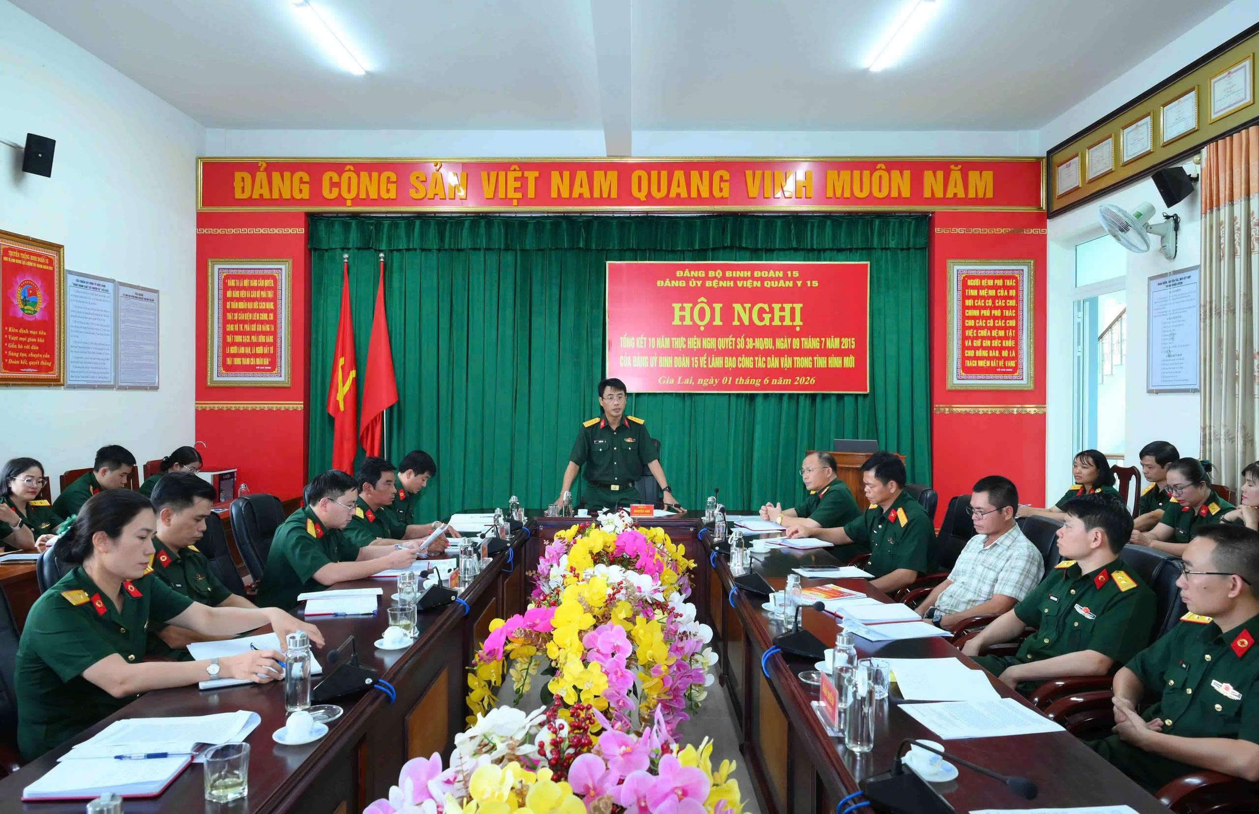 Bệnh viện Quân y 15 nâng cao hiệu quả công tác dân vận trong chăm sóc sức khỏe Nhân dân