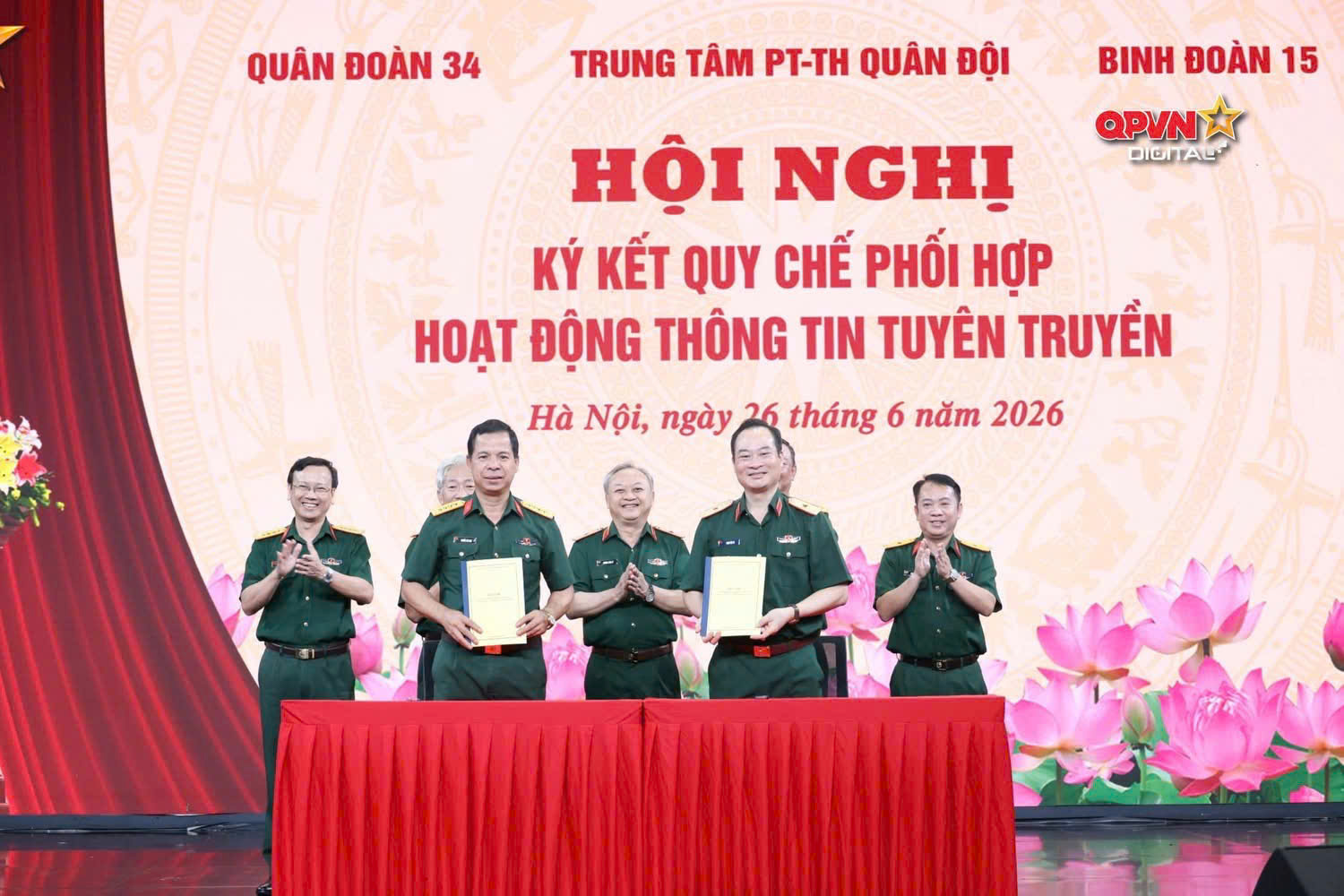 Binh đoàn 15 và Trung tâm Phát thanh - Truyền hình Quân đội tăng cường phối hợp công tác thông tin, tuyên truyền
