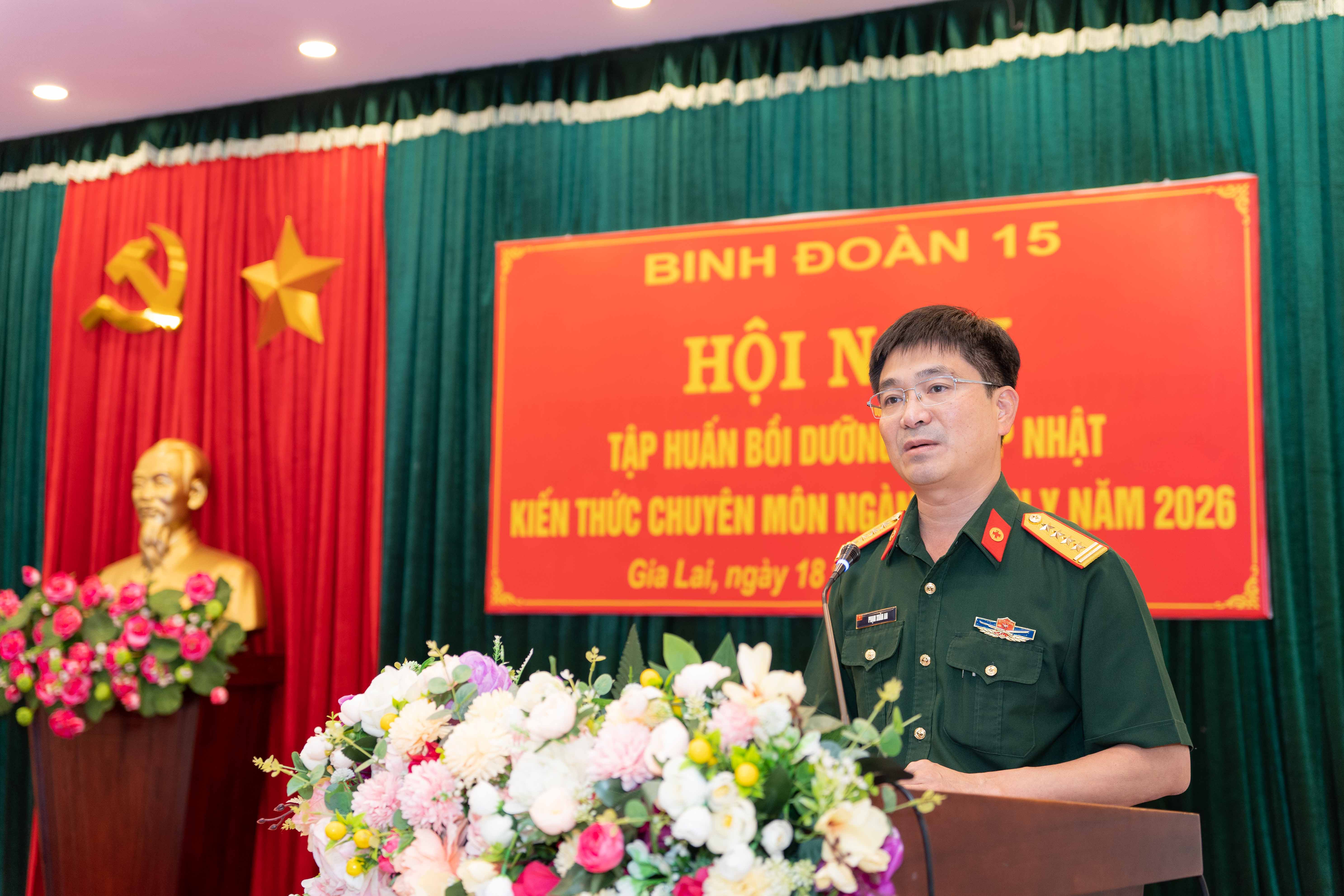 Binh đoàn 15 tập huấn, cập nhật kiến thức chuyên môn ngành Quân y năm 2026