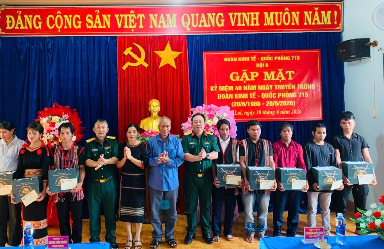 Đoàn KT-QP 715 tri ân những người góp phần viết nên truyền thống 40 năm