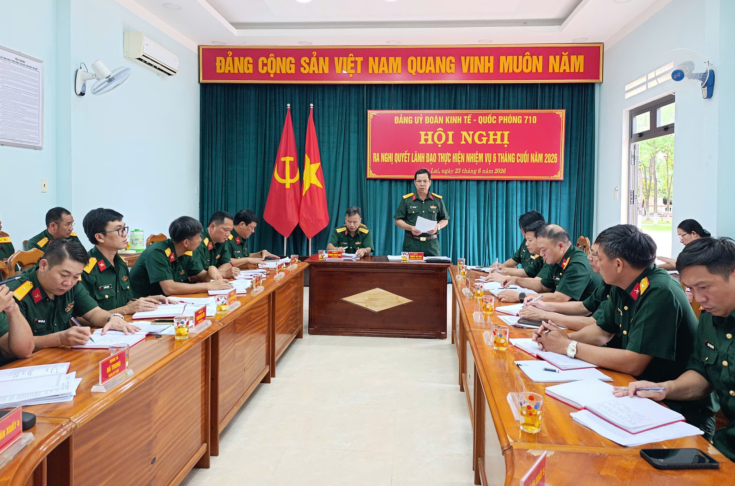Đảng ủy Đoàn KT-QP 710 tập trung nâng cao hiệu quả sản xuất, kinh doanh