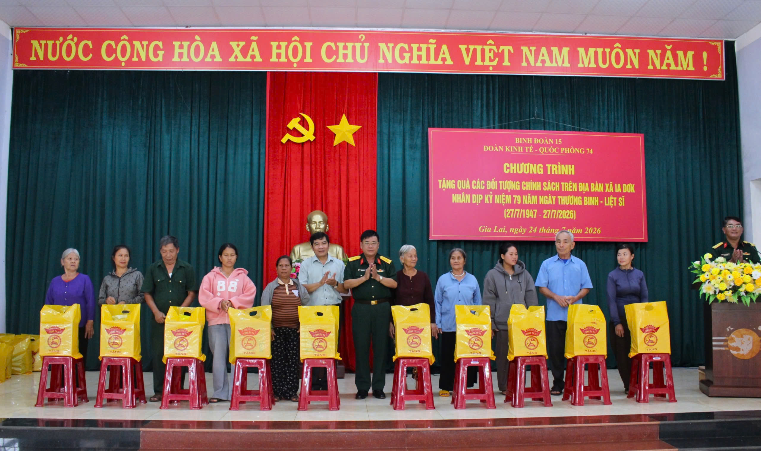 Đoàn KT-QP 74 tổ chức nhiều hoạt động “Đền ơn đáp nghĩa”